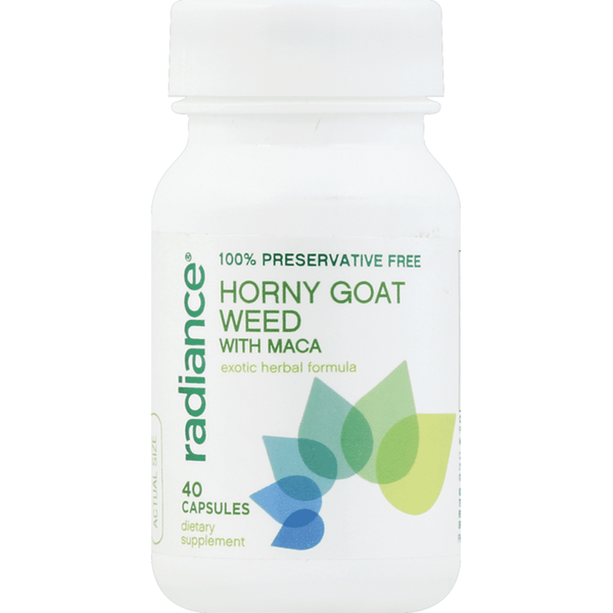 Radiance Horny Goat Weed With Maca Capsules Each Delivery Or