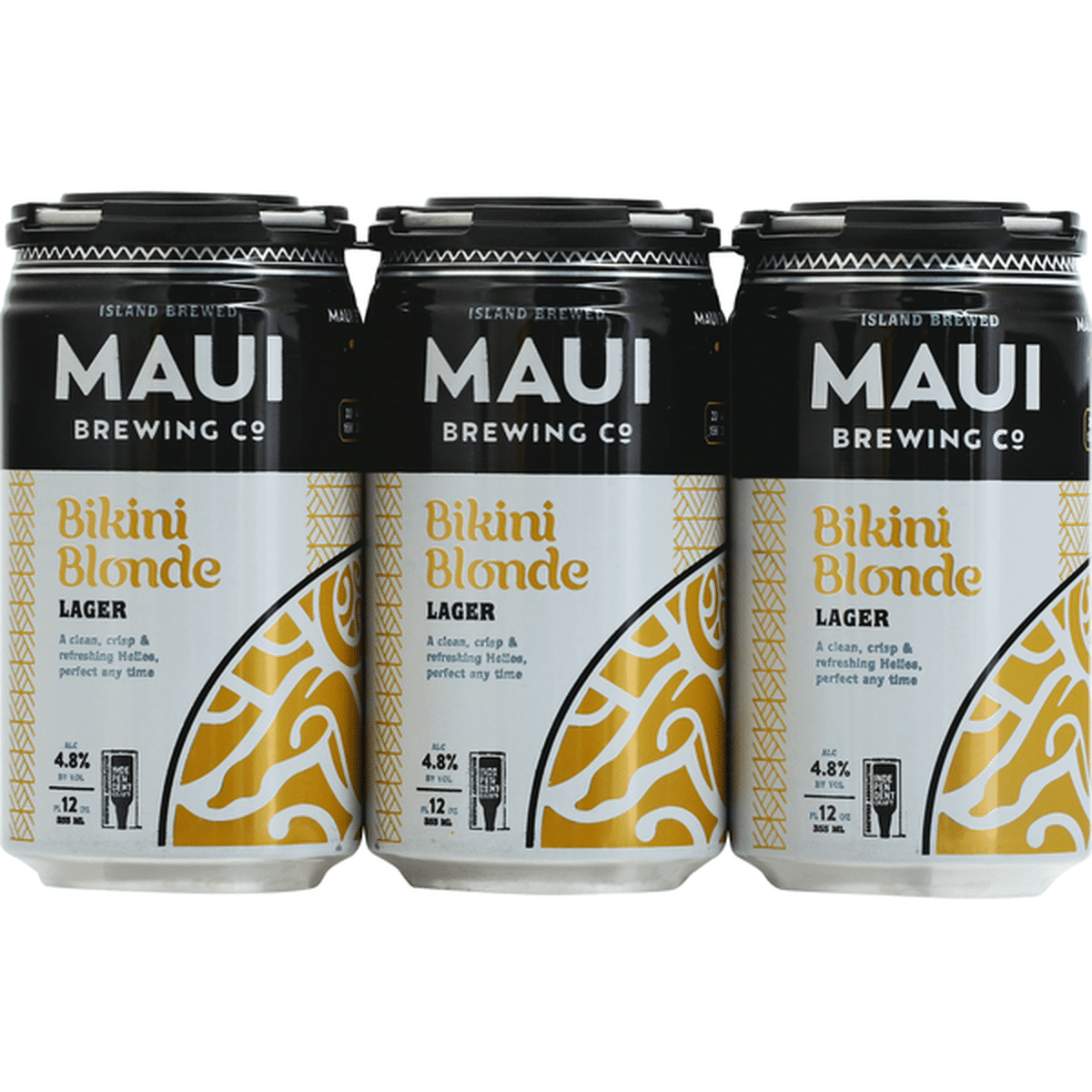 Maui Brewing Co Beer Lager Bikini Blonde Fl Oz Delivery Or