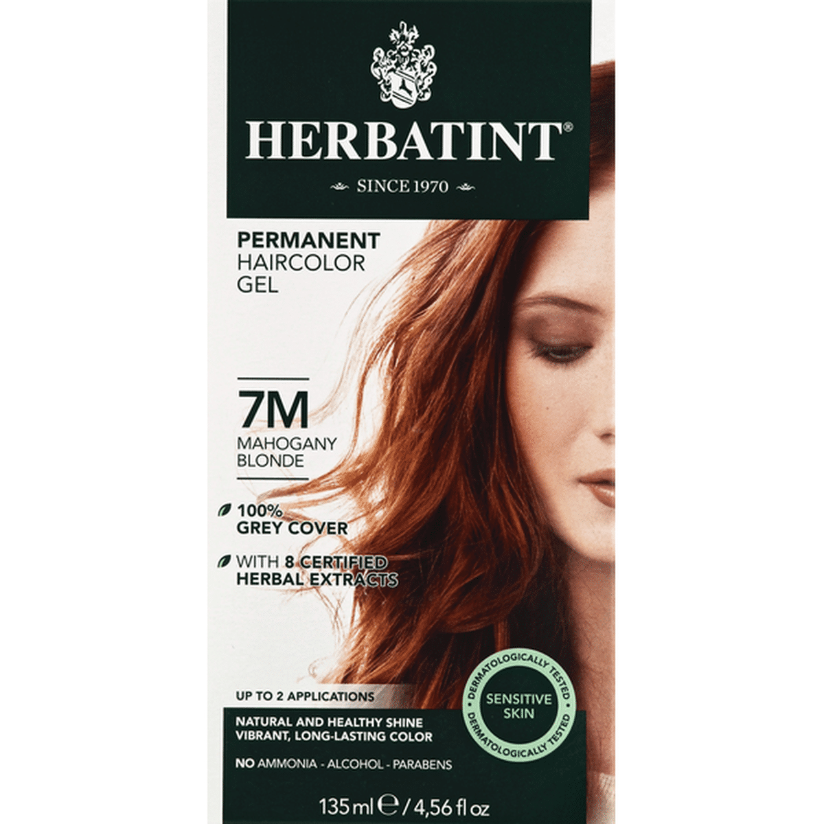 Herbatint Permanent Haircolor Gel Mahogany Blonde 7M 135 Ml Delivery