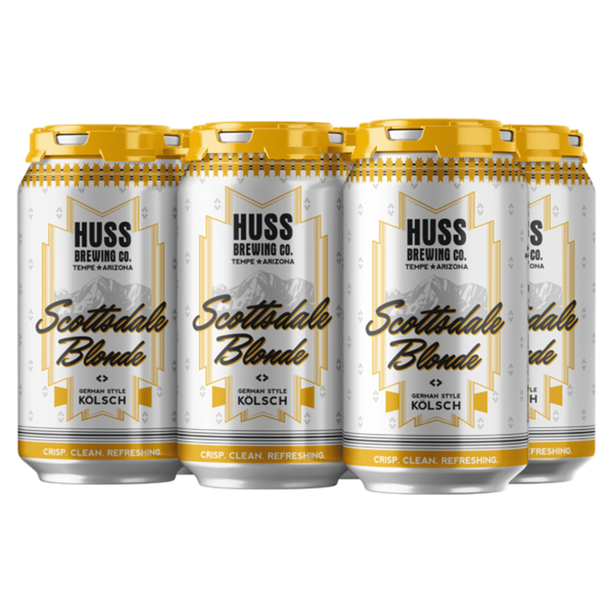 Huss Brewing Company Scottsdale Blonde German Style Kolsch Abv