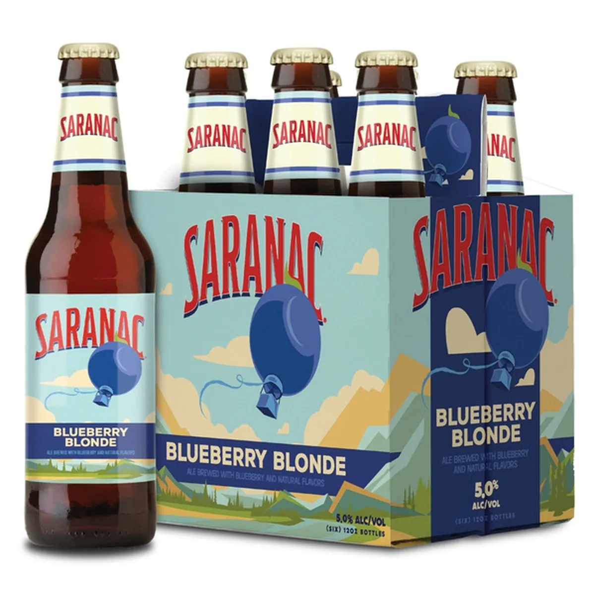 Saranac Blueberry Blonde Ale Abv Fl Oz Delivery Or Pickup Near