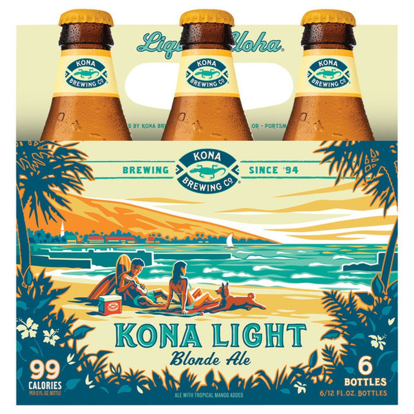 Kona Brewing Co Light Blonde Ale Beer 12 Fl Oz Delivery Or Pickup