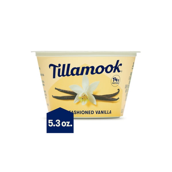 Yogurt Tillamook Old-Fashioned Vanilla Greek Yogurt hero