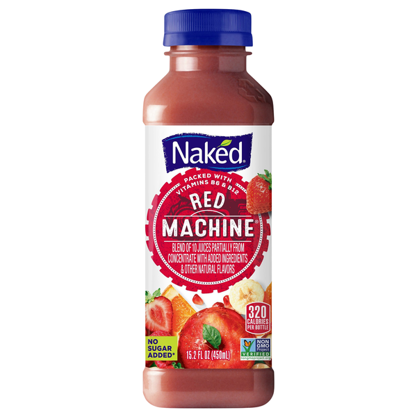 Juice & Nectars Naked Juice, Red Machine hero