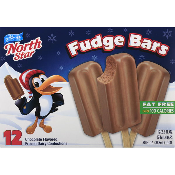 Ice Cream & Ice North Star Fudge Bars, Chocolate hero