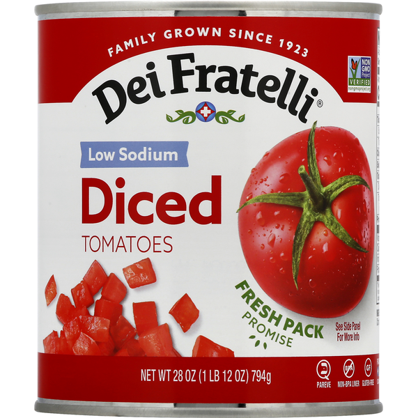 Canned & Jarred Vegetables Dei Fratelli Tomatoes, Diced hero