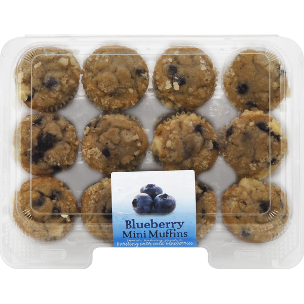 Bakery Desserts CSM Bakery Muffins, Mini, Blueberry hero