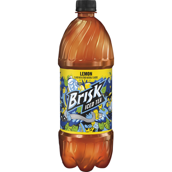 Tea Brisk Iced Tea, Lemon hero