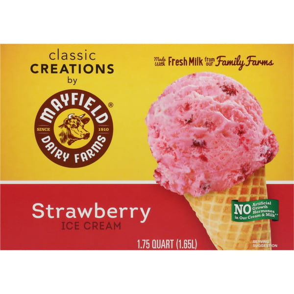 Ice Cream & Ice Mayfield Dairy Farms Classic Strawberry Ice Cream hero