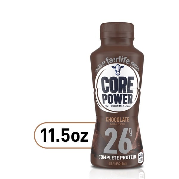 Protein & Meal Replacements Core Power Milk Shake, High Protein, Chocolate hero