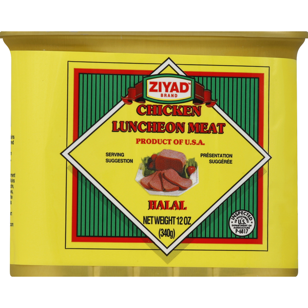 More International Foods Ziyad Luncheon Meat, Chicken hero