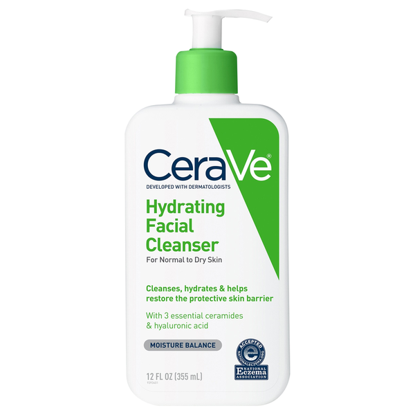 Facial Care CeraVe Facial Cleanser, Hydrating hero