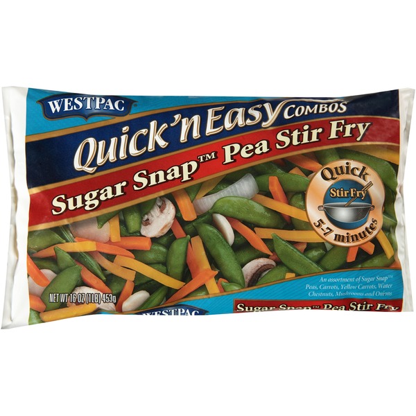 Frozen Produce Westpac Quick 'n Easy Sugar Snap Pea Stir Fry hero