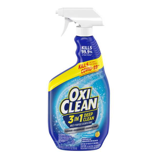 Laundry OxiClean 3-In-1 Deep Clean Multi-Purpose Disinfectant hero