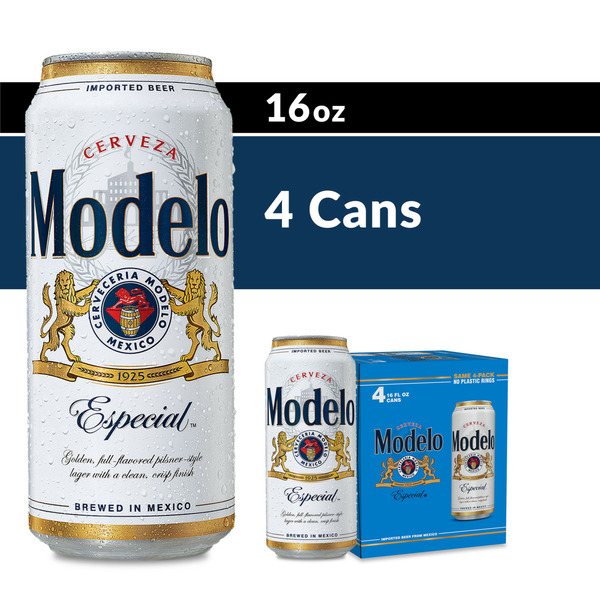 Modelo Especial Mexican Lager Import Beer Cans hero