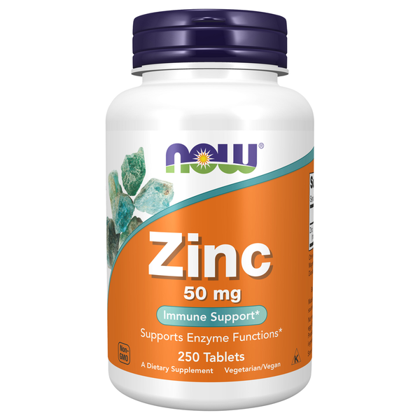 NOW Zinc 50 mg hero