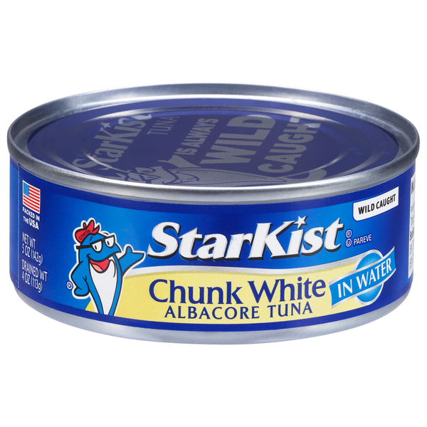 Canned Meat, Seafood & Beans StarKist Tuna, Chunk White Albacore hero