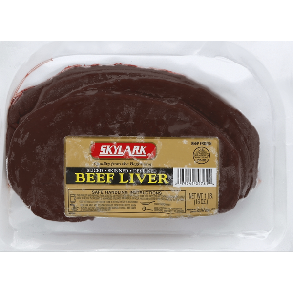 Frozen Meat & Seafood Skylark Beef Liver hero