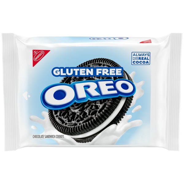 Cookies & Cakes Oreo Gluten Free Chocolate Sandwich Cookies hero