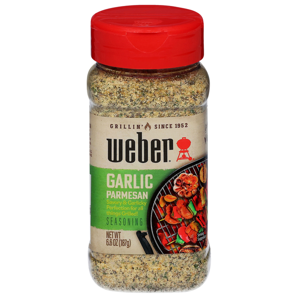 Marinades & Meat Preparation Weber Seasoning, Garlic Parmesan hero