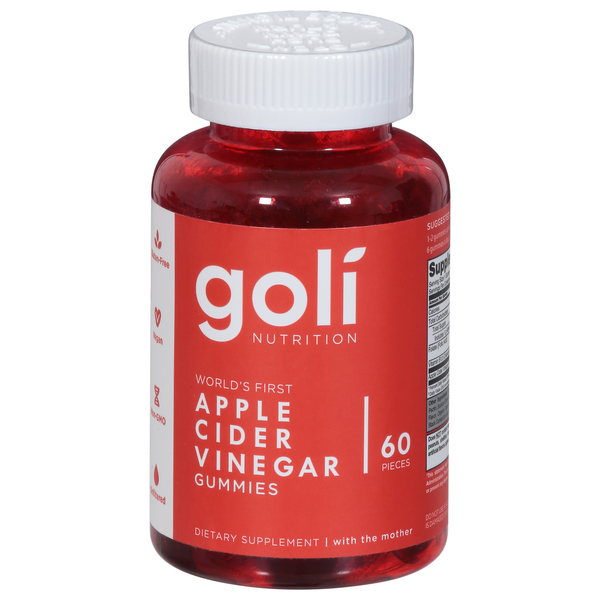 Vitamins & Supplements Goli Apple Cider Vinegar, Gummies hero