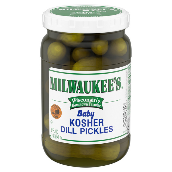 Pickled Goods & Olives Milwaukee Baby Kosher Dill Pickles hero