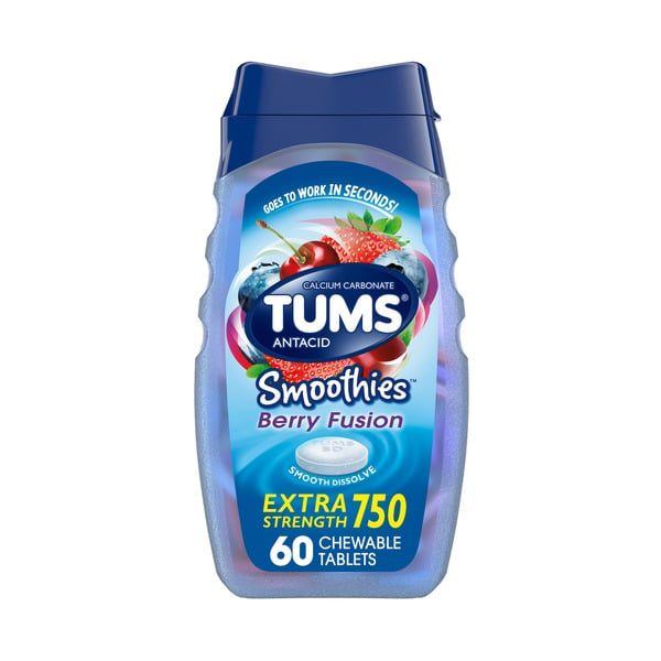 TUMS Chewable Antacid Tablets hero