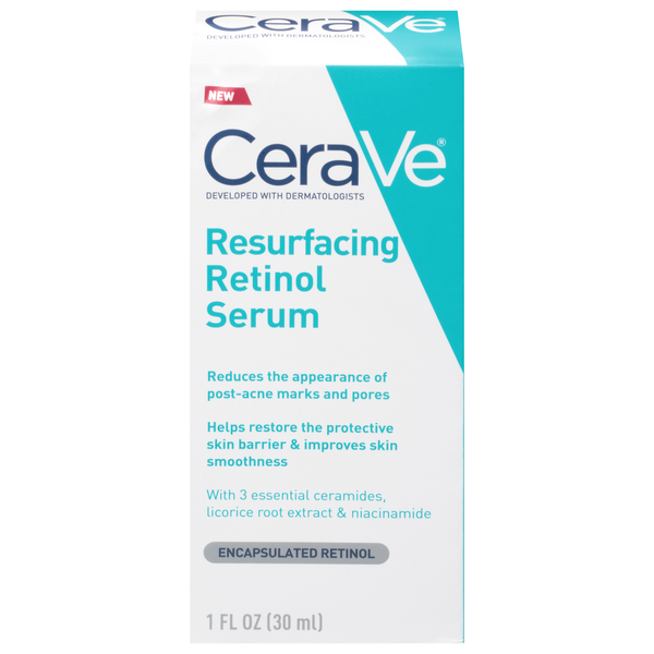 Facial Care CeraVe Retinol Serum, Resurfacing hero