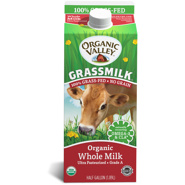 Milk Organic Valley Grassmilk Organic Whole Milk hero