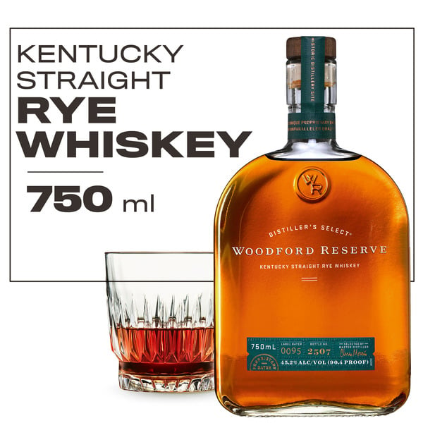 Spirits Woodford Reserve Distillery Reserve Rye Whiskey hero