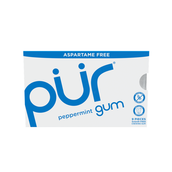 Candy & Chocolate PÜR Peppermint, Aspartame Free, 100% Xylitol Natural Flavored Gum hero