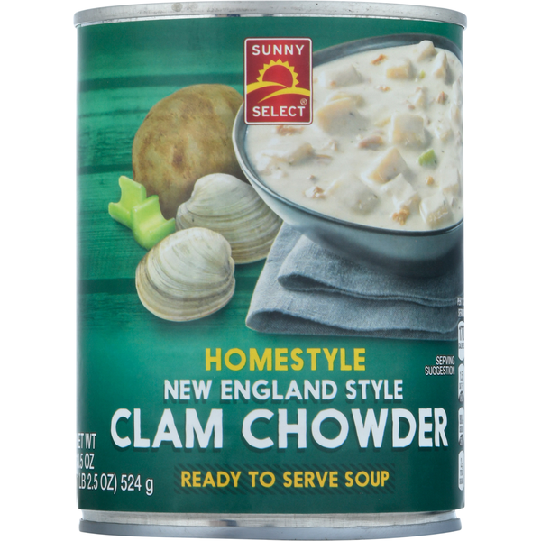 Prepared Soups & Salads Sunny Select Condensed Soup, Chicken Noodle, 38% Reduced Sodium hero