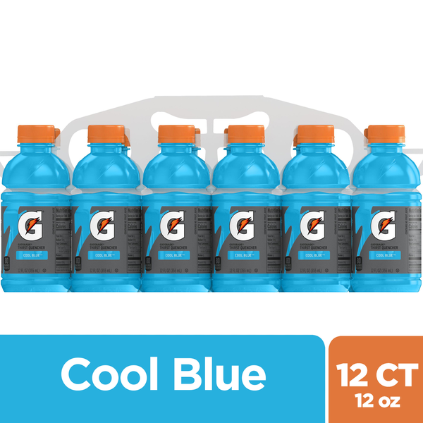 Energy & Sports Drinks Gatorade Thirst Quencher, Cool Blue - Pack hero