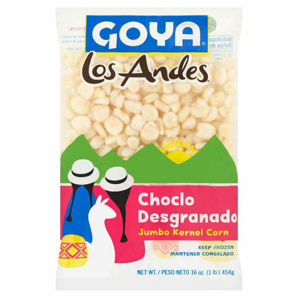 Frozen Vegetables Goya Los Andes Jumbo Kernel Corn hero