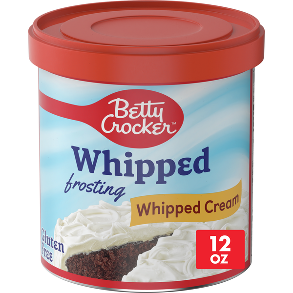 Baking Supplies & Decor Betty Crocker Gluten Free Whipped Cream Frosting hero