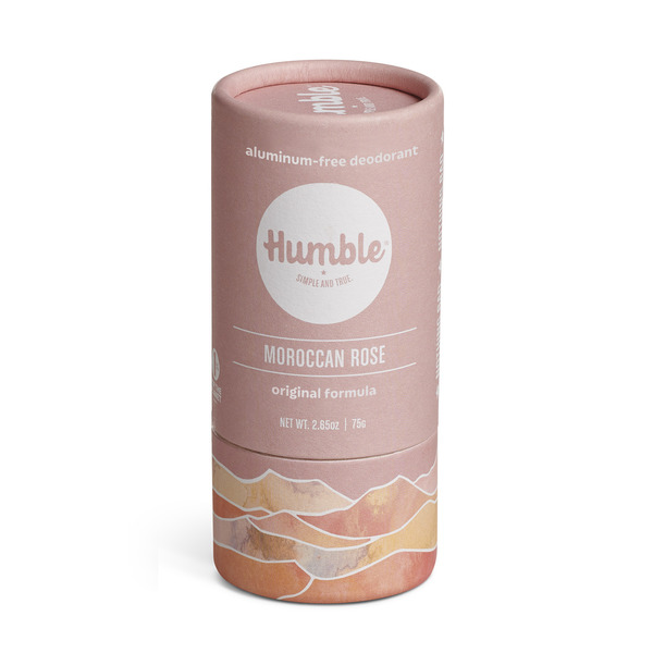 Deodorants Humble Brands Original Formula, Moroccan Rose, Plastic Free Deodorant hero