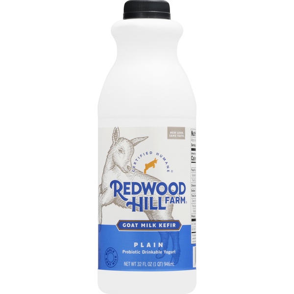 Milk Redwood Hill Farm Goat Milk Kefir, Plain hero