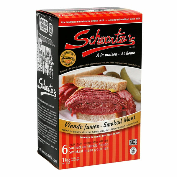 Costco Schwartz's Smoked Meat Pouches Same-Day Delivery | Costco Canada