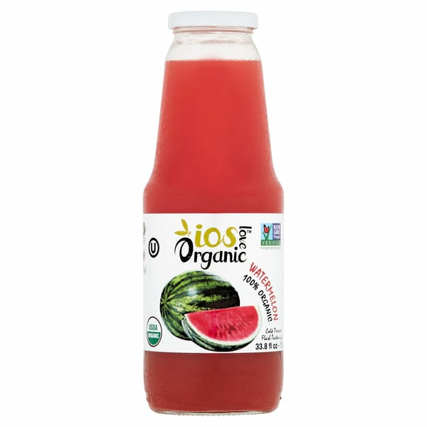 Juice & Nectars Ios Love Organic 100% Organic Watermelon Juice hero