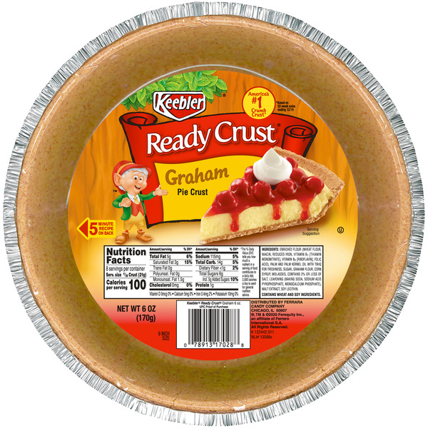 Baking Supplies & Decor Keebler Ready Crust Pie Crust Graham hero