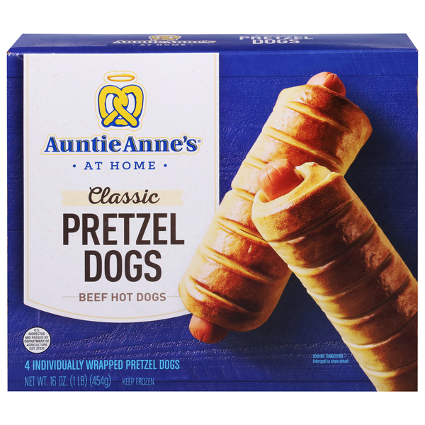 Frozen Meals Auntie Anne's At Home Pretzel Dogs hero