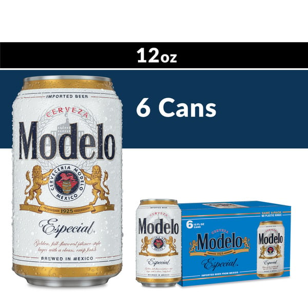 Modelo Especial Mexican Lager Import Beer Cans hero