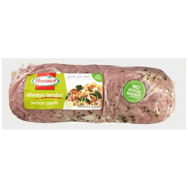 Packaged Meat Hormel Pork Loin Filet, Lemon Garlic hero