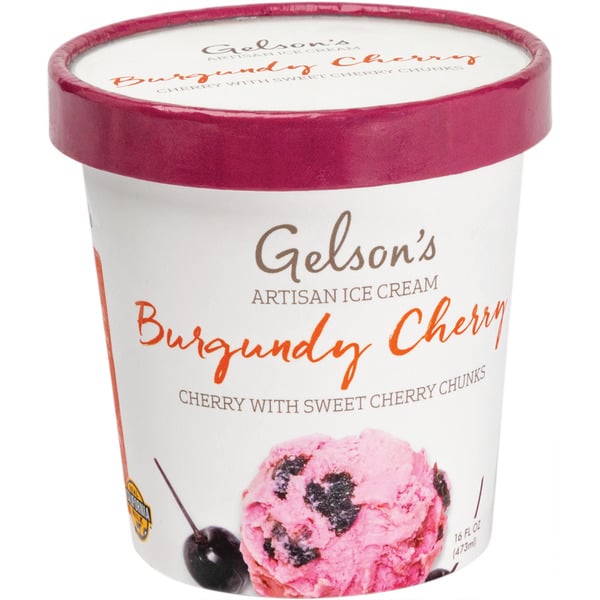 Ice Cream & Ice Gelson's Burgundy Cherry Ice Cream hero