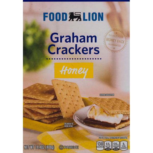 Crackers Food Lion Graham Crackers, Honey hero