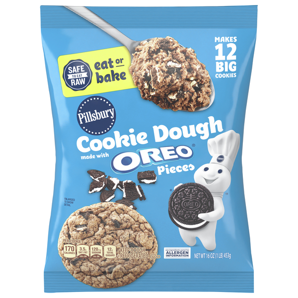 Refrigerated Dough & Biscuits Pillsbury Cookie Dough hero