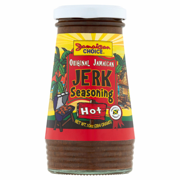 Condiments Jamaican Choice Jerk Seasoning, Hot hero