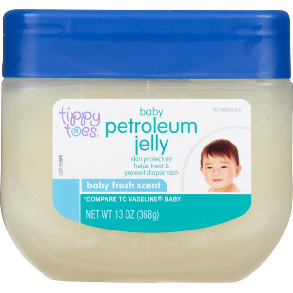 Baby First Aid & Vitamins Tippy Toes Baby Petroleum Jelly, Baby Fresh Scent hero