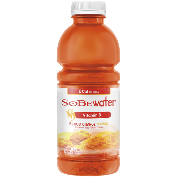 Energy & Sports Drinks SOBE ater Blood Orange Mango Flavored Water hero