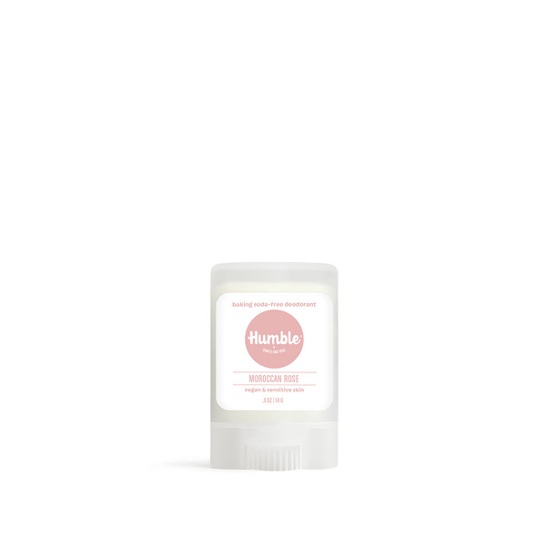 Humble Brands Vegan & Sensitive, Moroccan Rose Travel Size Deodorant hero